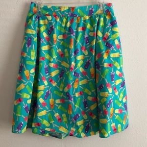 SALE ModCloth by Retrolicious popsicle skirt